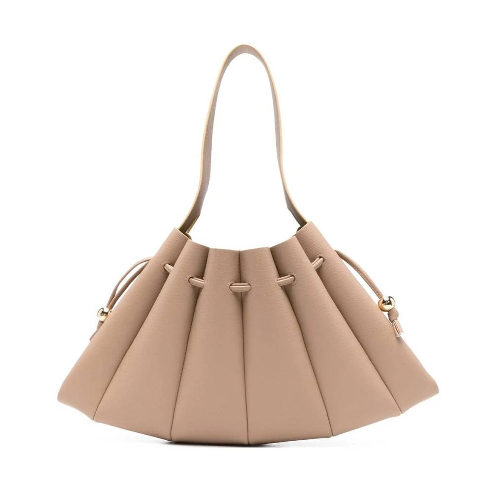 THEMOIRè Calipso Bottalato Skuldertaske - Tasker - Dame - Beige - ONE SIZE - Uld