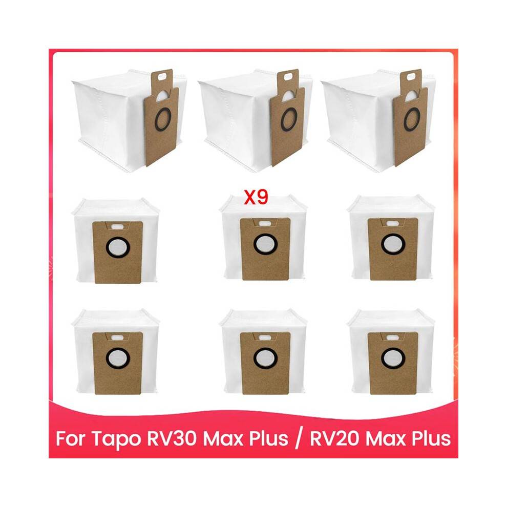 Replacement Dust Bags for Tapo RV30 Max / RV20 Max Vacuum Cleaner, Spare Accessories Parts