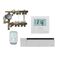 Altech komplet gulvvarmestyring - 5 kredse