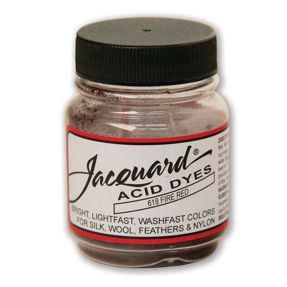Jacquard Acid Dye - Fire Red (618)
