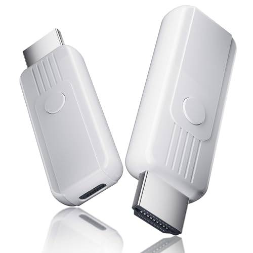 Wireless HDMI Transmitter/Receiver Set, HDMI Wireless [Japan Technical Standards Approved] Compact Mini Extended Mode Transmitter/Receiver, Plug and P