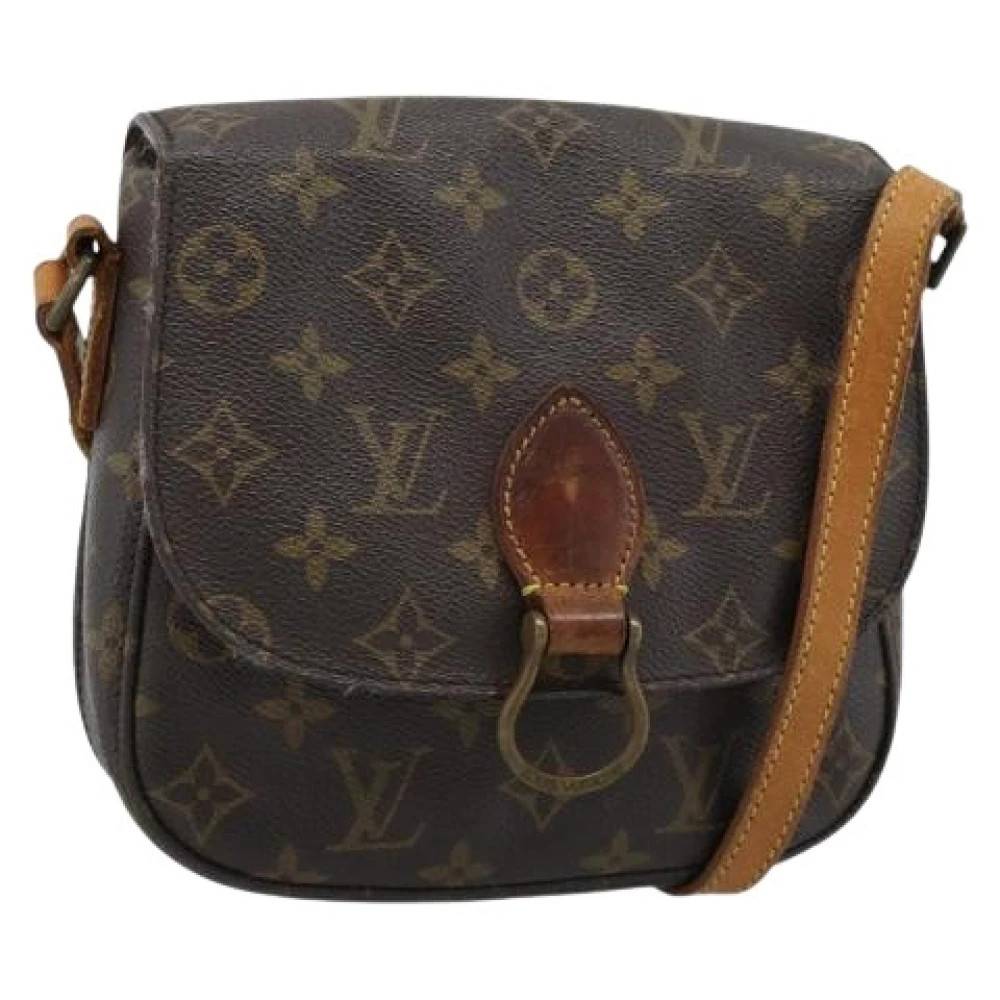 Louis Vuitton Vintage Pre-owned Vintage Skuldertaske - Vintage - Dame - Brun - ONE SIZE - Uld