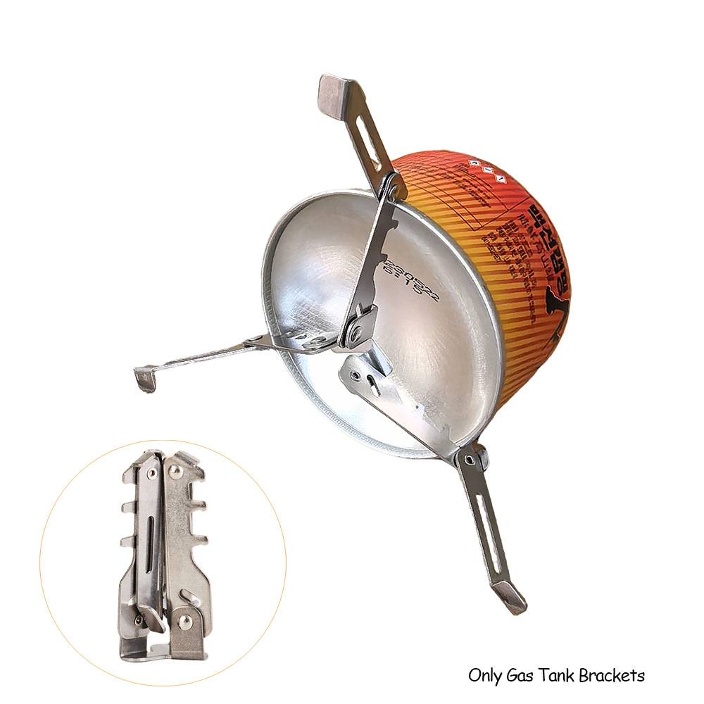 Outdoor Gas Cylinder Holder Camping Foldable Burner Holder Stove Tool Bottle Holder Gas Cylinder Tripod Outdoor Picnic Tool