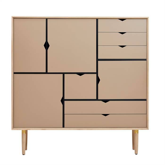 Andersen Furniture S3 opbevaring - Kashmir - Hvidolieret eg