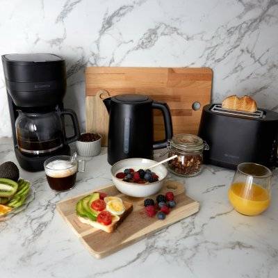 Champion paket med brödrost, vattenkokare och kaffebryggare