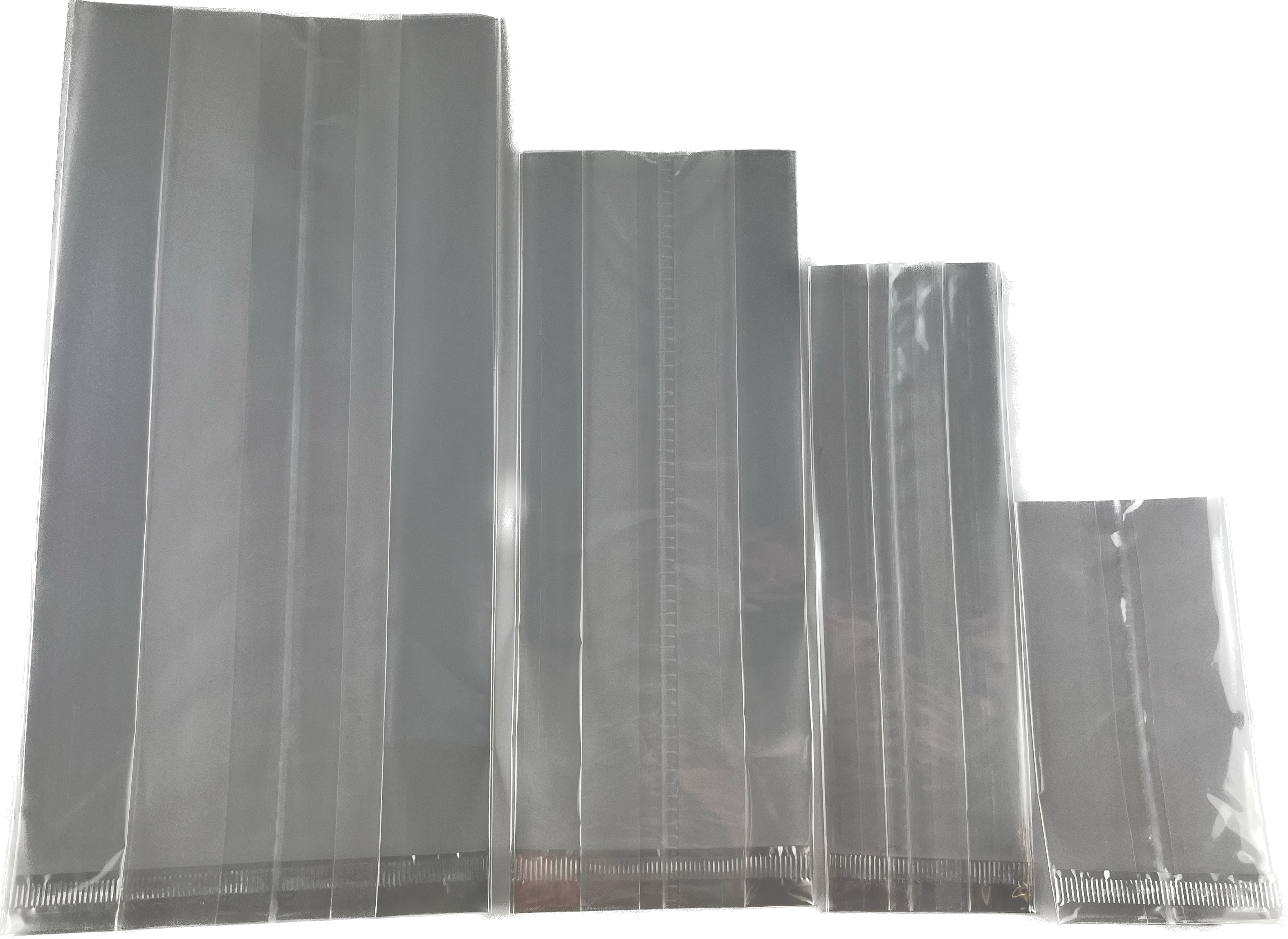 Cellofanposer - 80x40x240mm. 35 my- 100 stk.