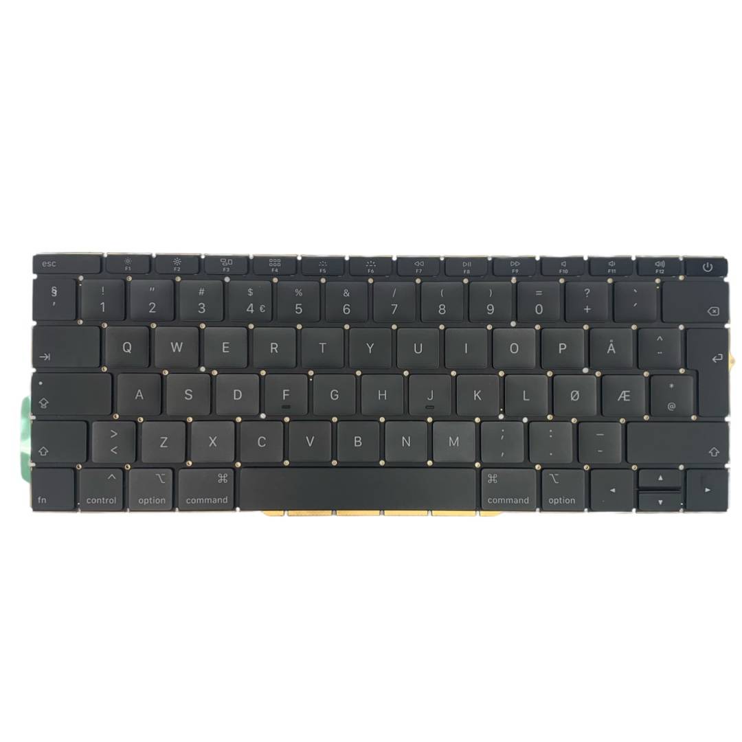 Keyboard (Dansk version) - MacBook Pro A2918 (Original) - Enhed m/ backlight.