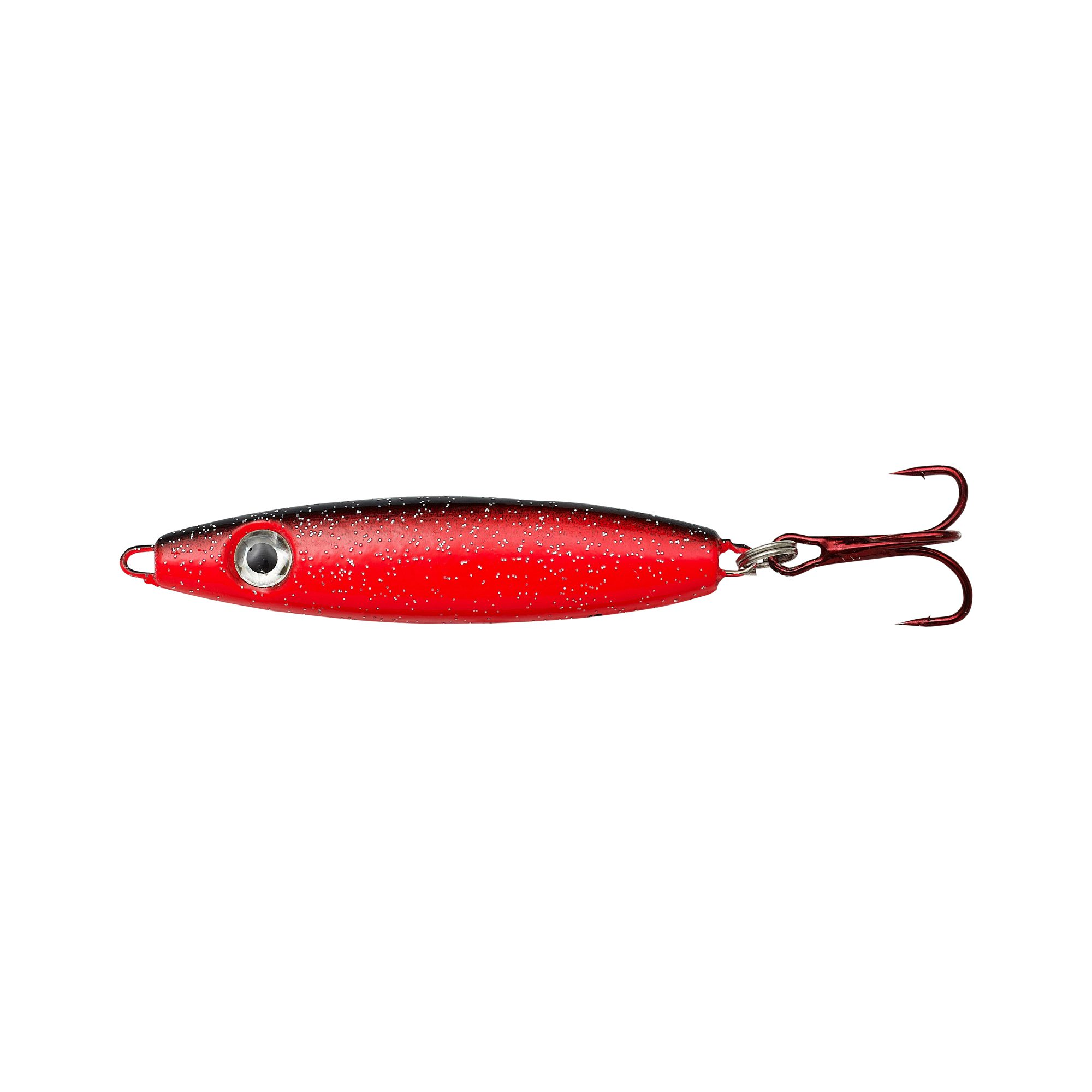 Kinetic Crazy herring 42 G - Red, Black Glitter.