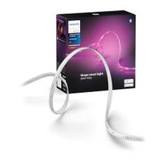 Philips Hue Indoor 5m Smart LED Solo Lightstrip Basis-Set, 1er-Pack, Steuerung mit der Hue App, Funktioniert mit Alexa, Google Assistant und Apple HomeKit