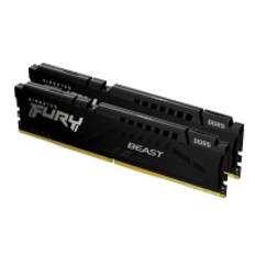 Kingston FURY Beast - DDR5 - sæt - 32 GB: 2 x 16 GB - DIMM 288-PIN - 6800 MHz / PC5-54400 - CL34 - 1.4 V - ikke bufferet - on-die ECC - sort