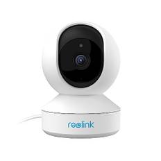 Reolink WLAN IP Kamera Indoor Schwenkbar, 2K 3MP Hund Haustier Indoor Kamera, 2,4 GHz WLAN Überwachungskamera Innen, Zwei-Wege-Audio, Baby Monitor mit Personen-/Haustiererkennung, E1 (2, Weiß)