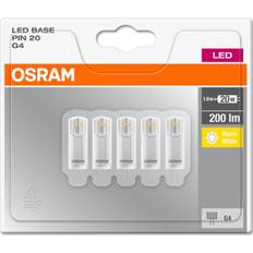 Osram LED Specialpære G4, 1,8W=20W 3-pak