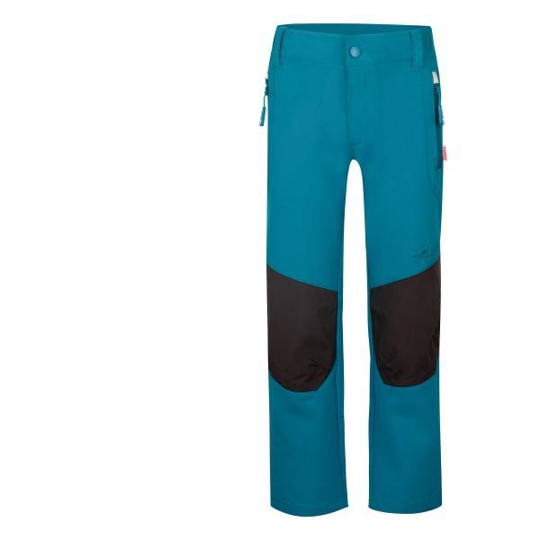Trollkids Kid's Lysefjord Pants Softshellbukser Børn størrelse 134 farve turkis