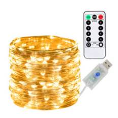 20M Koppar LED-slinga - 20M spole LED-slinga - LED-slinga för sovrumsdekor, juldekor, poetisk och romantisk atmosfär - Zhuoxuan Koppar