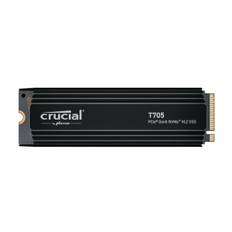 Crucial T705 - SSD - verschlüsselt - 1 TB - intern - M.2 2280 - PCI Express 5.0 (NVMe)