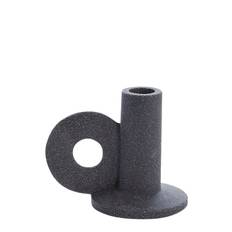 LENE BJERRE Susia Candlestick |Grå |12.1X8.3X9.9