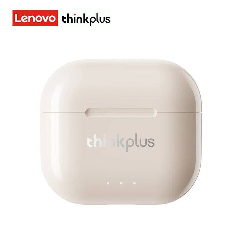 Lenovo LP40 II Wireless Noise Cancelling Earbuds - Beige