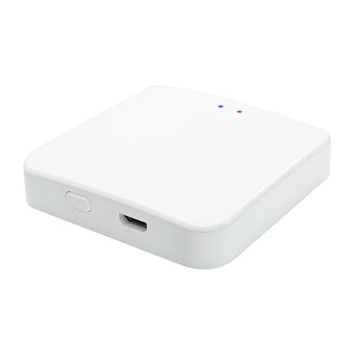 KETOTEK Tuya WiFi ZigBee 3.0 Bluetooth Gateway hub trådlös, Flera lägen, smart Life APP-fjärrkontroll, Endast för Tuya-kompatibla Enheter