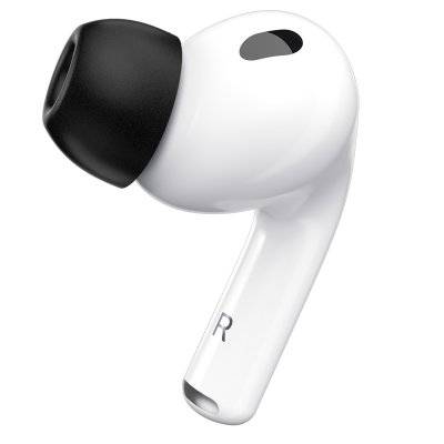 KeyBudz Hyperfoam Comfort Series för Airpods Pro 3:e gen. - Large - Svart