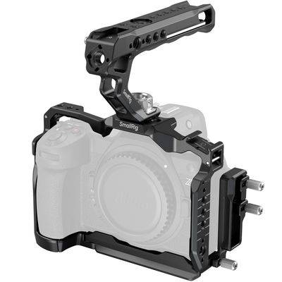 Cage för Nikon Z 6III - Kit med topphandtag och kabelklämma