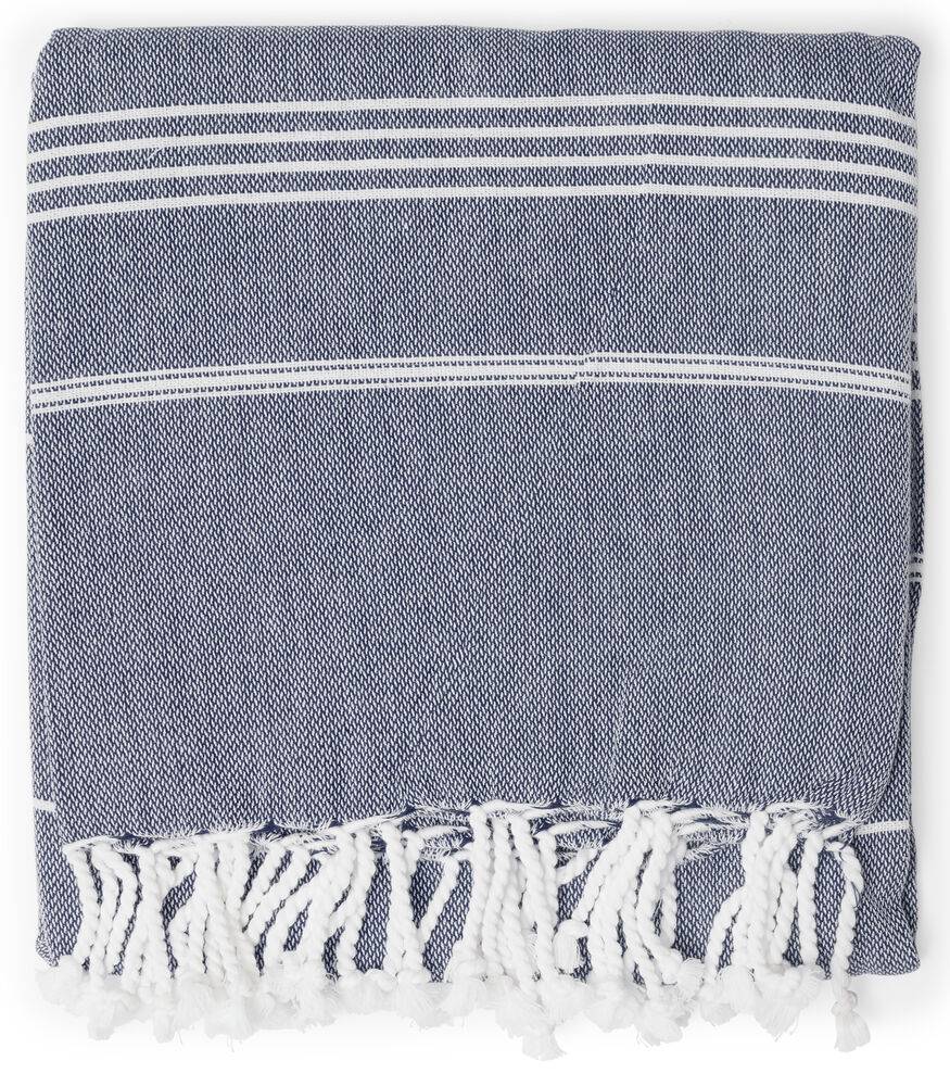 BADLAKAN HAMAM SKÄRBO MARINBLÅ 90X150
