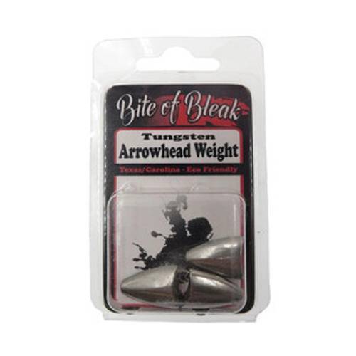 Bite Of Bleak Tungsten Arrowhead Weight 3-pack