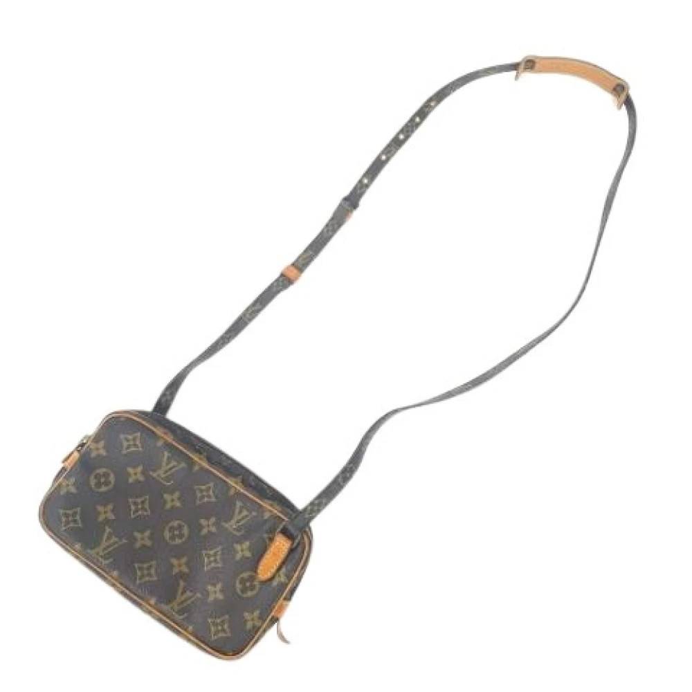 Louis Vuitton Vintage Pre-owned Pochette Marly Bandoulière - Vintage - Dame - Brun - ONE SIZE - Uld