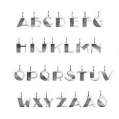 Efva Attling Love Letter Charm Ä - SILVER