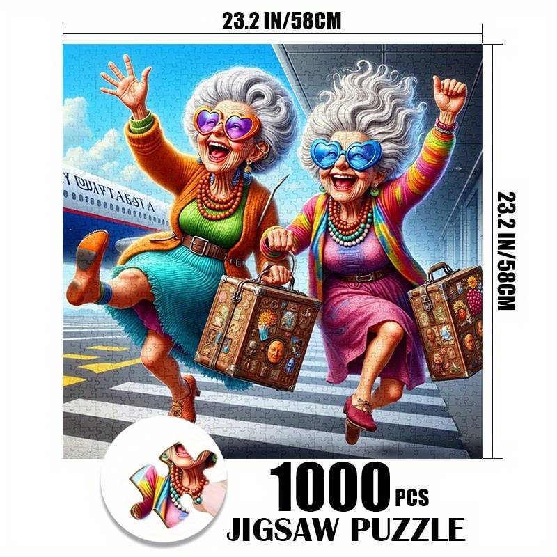 Time: Paper Jigsaw Puzzle 500/1000pcs Large Puzzle Toy Exquisite Game Gift Family Interactive Game Puzzle Decoration Holiday Gift