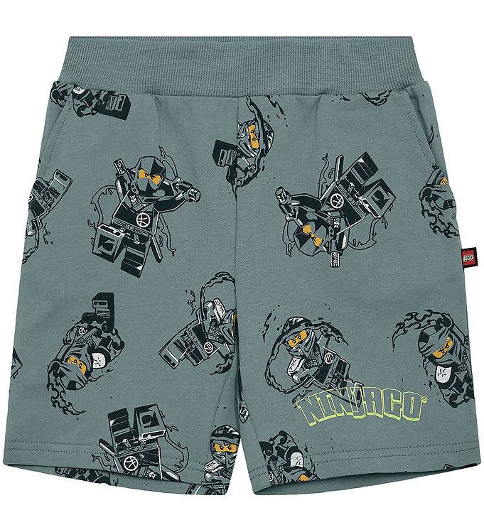 LEGO® Wear Ninjago Sweatshorts - LwPasi - Light Green - LEGO® Wear - 10 år (140) - Shorts