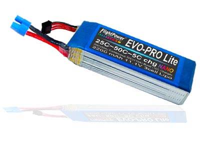 FLIGHTPOWER EVO-PRO Lite 7.4V 850mAh 2cell