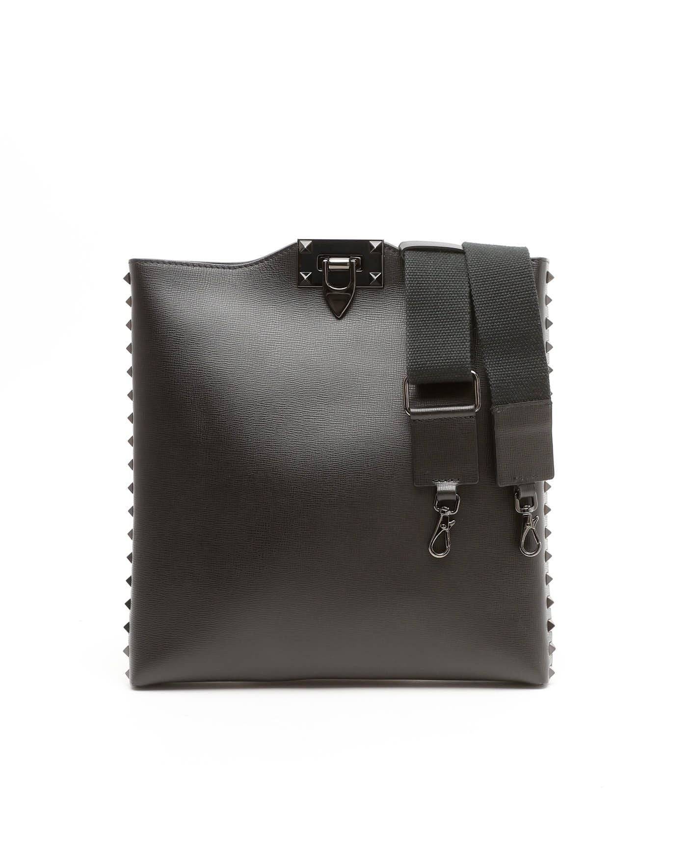 Valentino Rockstud Alcove Bag - Black - One Size