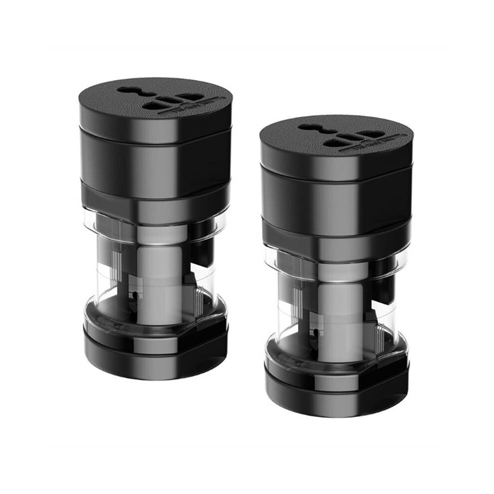 2PCS Travel Power Converters,International Plug Adapter,Universal Power Adapter,for US, EU, UK, AU 160 Countries