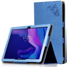 TCL Tab 10L Tryckt Fodral - Blå