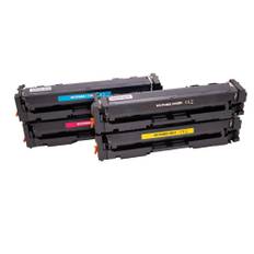 'kompatibel sæt 4x toner xxl (med chip) til canon 067h lbp630c lbp631cw lbp633cdw mf650c mf651cw mf6'