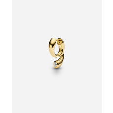 Mermaid Pool Huggie - Gold