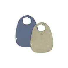 Konges Sløjd - Haklapp 2-Pack Tea/Stone - Blå