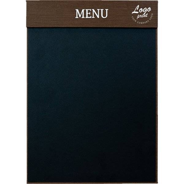 Menu Clipboard | A4 | Eget tryk | Marron
