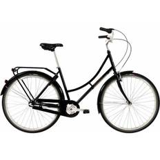 Raleigh Darlington - Klassisk Damecykel - Sort