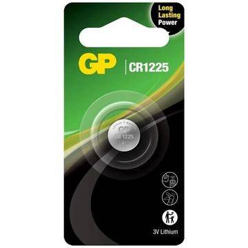 GP 3V litium CR1225 knappcellsbatteri