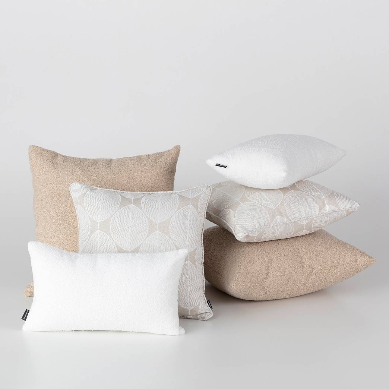 Deko Kuddar 6 st. Cozy Dreams, 55x55/50x50/52x33 cm