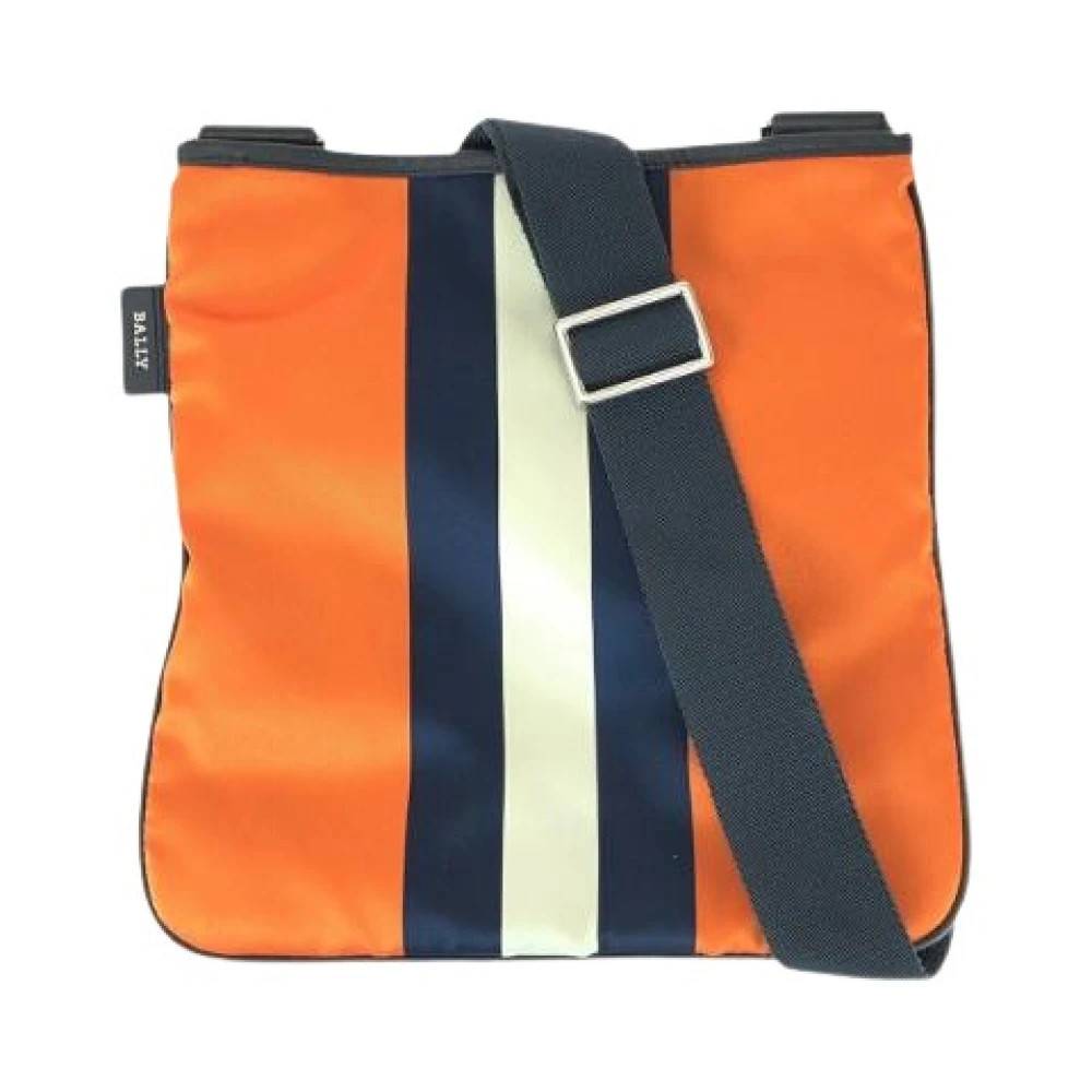 Bally Pre-owned Pre-owned Nylon Skuldertaske - Vintage - Dame - Flerfarvet - ONE SIZE - Uld