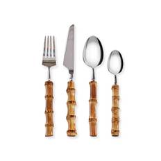 Bamboo bestickset 24-delar - Bambu