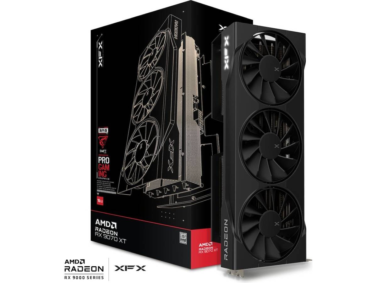 Swift AMD Radeon RX 9070XT - Gaming Edition - 16 GB GDDR6