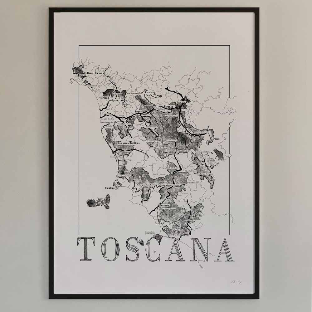Brushery Vinkarta - Tuscany (30x40cm)