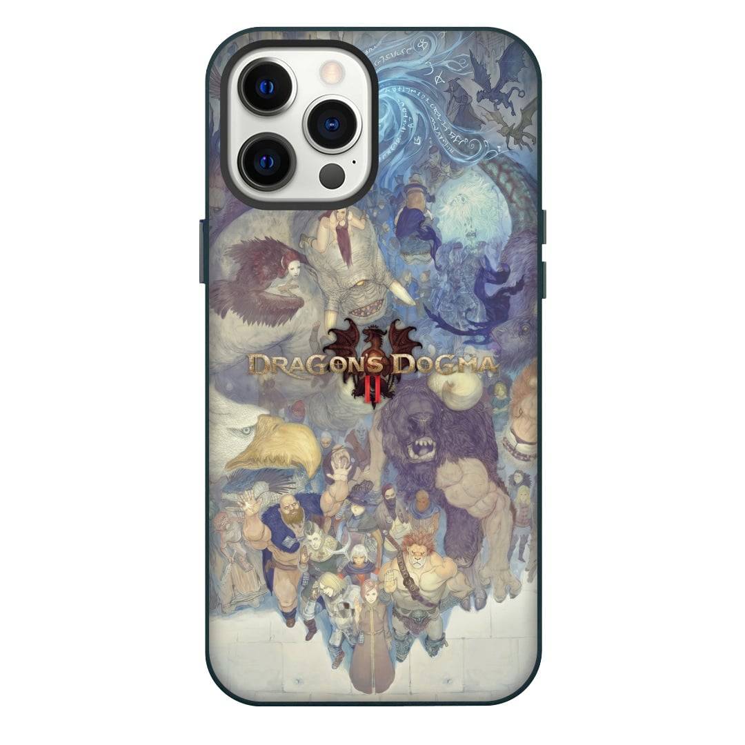 Dragon's Dogma Phone Case For iPhone Samsung Galaxy Pixel OnePlus Vivo Xiaomi Asus Sony Motorola Nokia - Dragon's Dogma Comic Style Characters Collage