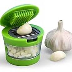 Vitlökspress; vitlökspress; vitlökskrosare; vitlökshackare; vitlökshackare; vitlöksmassare; ingrediens kryddhackare
