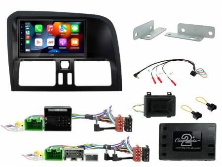 Installationspakke Volvo XC60 2008-2017 & JVC KW-M785DBW, High Performance