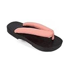 Syqiya Nezuko Kamado cosplay clogs skor tofflor sandaler för kostym rosa män kvinnor 39 (inuti längd 24 cm)