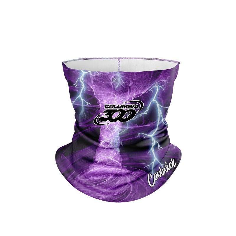 Columbia 300 Electrical Tornado Purple CoolWick Head Gear Mask All-In-1